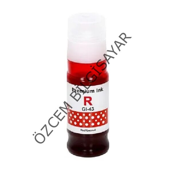 Canon GI-43R/4716C001 (G540/G570/G580/G620/G640/G650/G680) Muadil Red Kartuşu