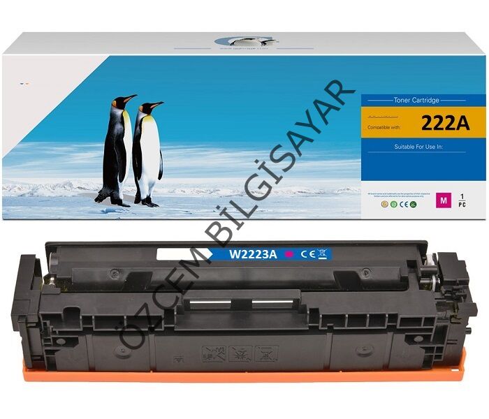 HP W2223A/222A (Pro 3201/Pro 3203/Pro 3204/Pro 3288/Pro MFP 3303/Pro MFP 3388) Muadil Kırmızı Toner