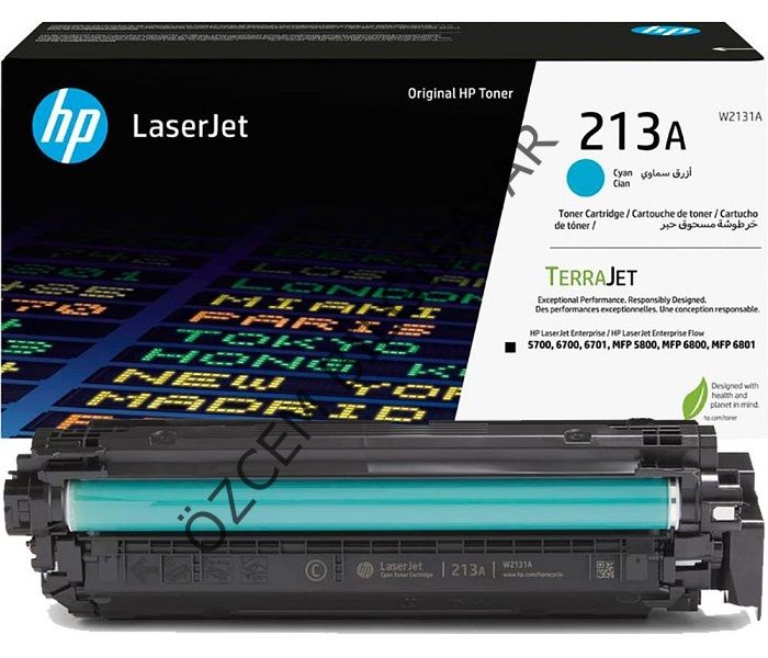 HP W2131A-213A (5700-5800-6700-6701-6800-6801) Orjinal Mavi Toner