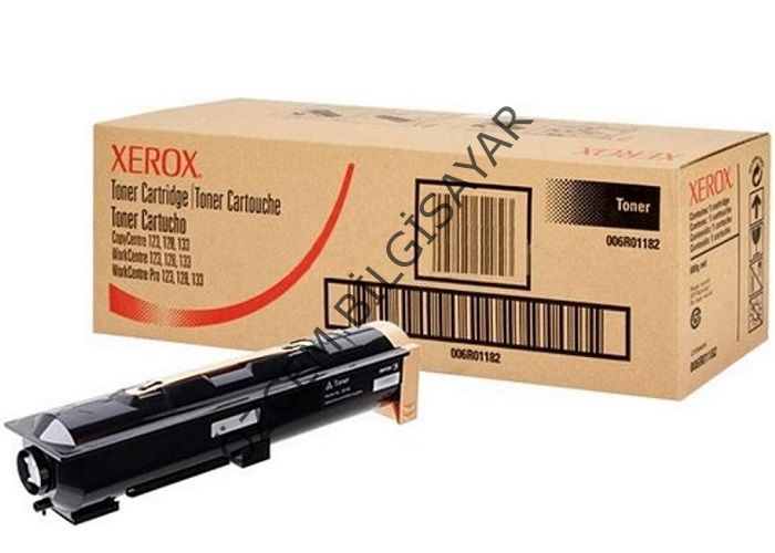 Xerox 006R01182 (CopyCentre 118/123/133/C118/C123/C128/C133/WC M118/M123/M128/M133/WC Pro 123/Pro 128/Pro 133) Orjinal Siyah Toner
