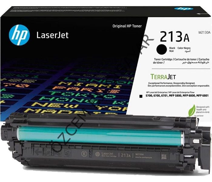 HP W2130A-213A (5700-5800-6700-6701-6800-6801) Orjinal Siyah Toner