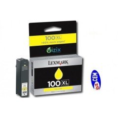 Lexmark 100XL (14N1071E) Orjinal Sarı (Yellow) Mürekkep Kartuşu