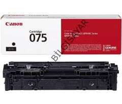 Canon CRG-075BK-6365C002 (LBP646/LBP647/MF662/MF663/MF664/MF665/MF667) Orjinal Siyah Toner