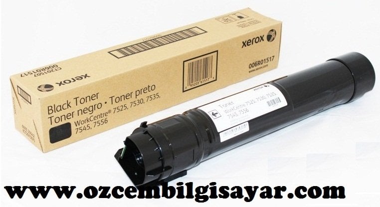 Xerox 006R01517 (WorkCentre 7525/7530/7535/7545/7556/7830) Orjinal Siyah (Black) Toner