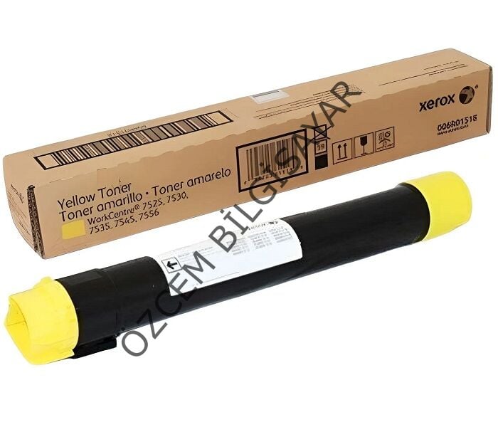 Xerox 006R01518 (WorkCentre 7525/7530/7535/7545/7556/7830/7835/7845/7855/7970) Orjinal Sarı Toner