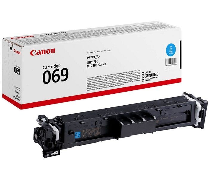 Canon CRG-069C (LBP673-MF752-MF754) Orjinal Mavi Toner