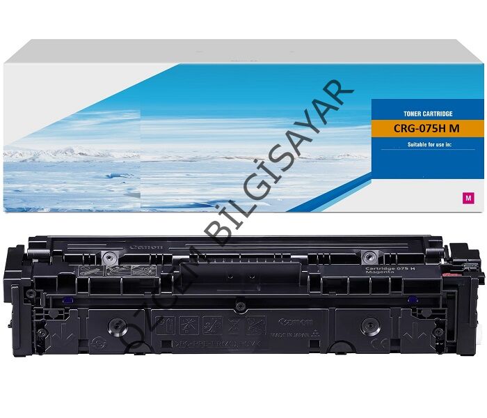 Canon CRG-075HM-6367C002 (LBP646/LBP647/MF662/MF663/MF664/MF665/MF667) Muadil Kırmızı Toner