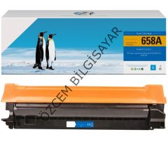 HP 658A-W2001A (M751) Muadil Mavi Toner