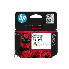 HP 654-7FP38UE (Advantage 2900/4300/6575) Orjinal Renkli Kartuşu