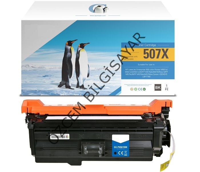 HP CE400X-507X (M551-M570-M575) Muadil Siyah Toner
