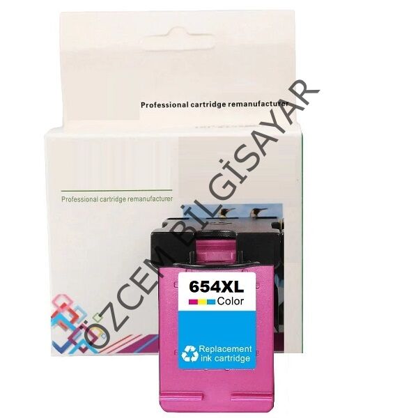 HP 654XL-7FP38UE (Advantage 2900/4300/6575) Muadil Renkli Kartuşu