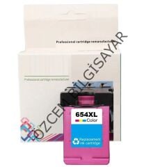 HP 654XL-7FP38UE (Advantage 2900/4300/6575) Muadil Renkli Kartuşu