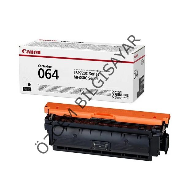 Canon CRG-064BK (LBP722/LBP732/MF832/MF842) Orjinal Siyah Toner (4937C001)