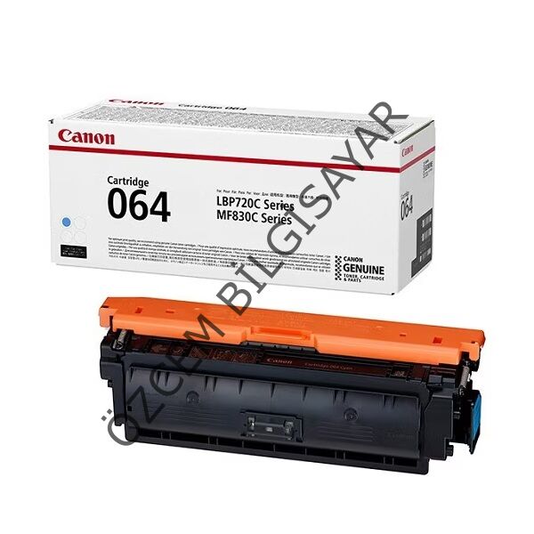 Canon CRG-064C (LBP722/LBP732/MF832/MF842) Orjinal Mavi Toner (4935C001)