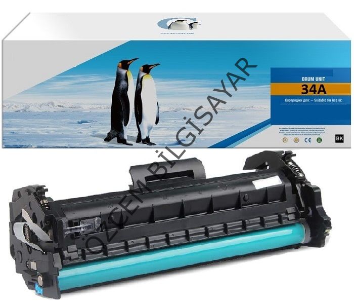 HP CF234A-34A (Ultra M106-M134) Muadil Siyah Drum