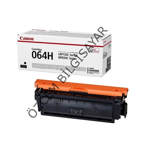 Canon CRG-064H BK (LBP722/LBP732/MF832/MF842) Orjinal Siyah Toner (4938C001)