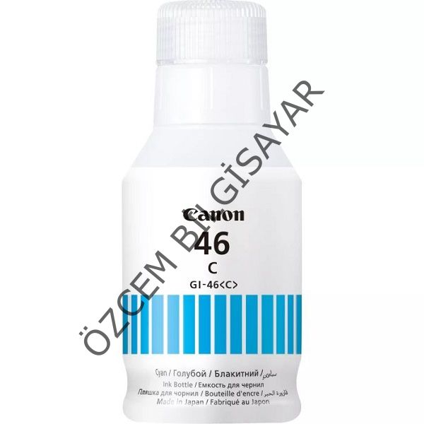 Canon GI-46C/4427C001 (GX3040-GX4040-GX5040-GX6040-GX6050-GX7040-GX7045-GX7050-GX7055) Orjinal Mavi Kartuşu