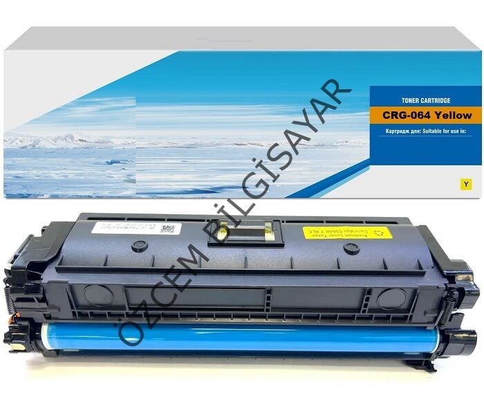 Canon CRG-064Y (LBP722/LBP732/MF832/MF842) Muadil Sarı Toner (4931C001)