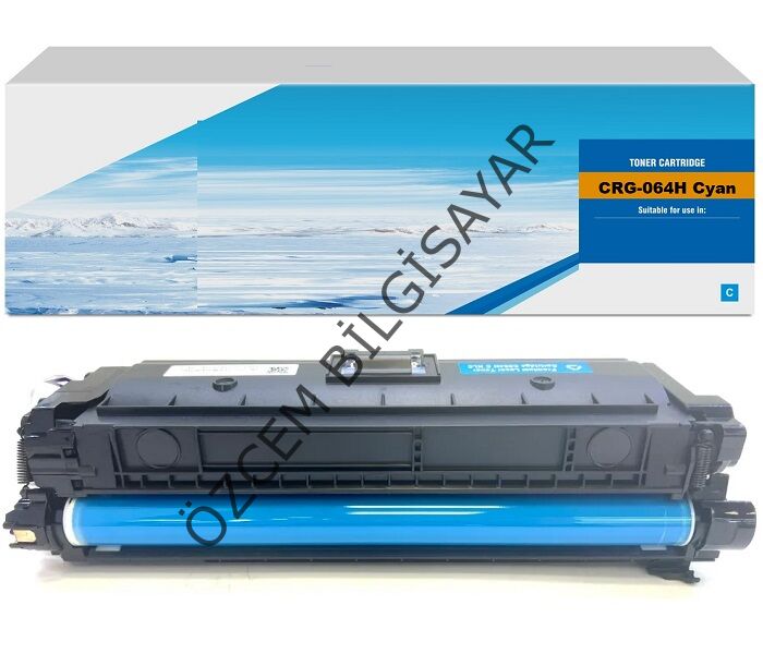 Canon CRG-064H C (LBP722/LBP732/MF832//MF842) Muadil Mavi Toner (4936C001)