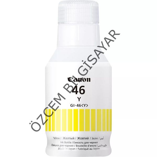 Canon GI-46Y/4429C001 (GX3040-GX4040-GX5040-GX6040-GX6050-GX7040-GX7045-GX7050-GX7055) Orjinal  Sarı Kartuşu