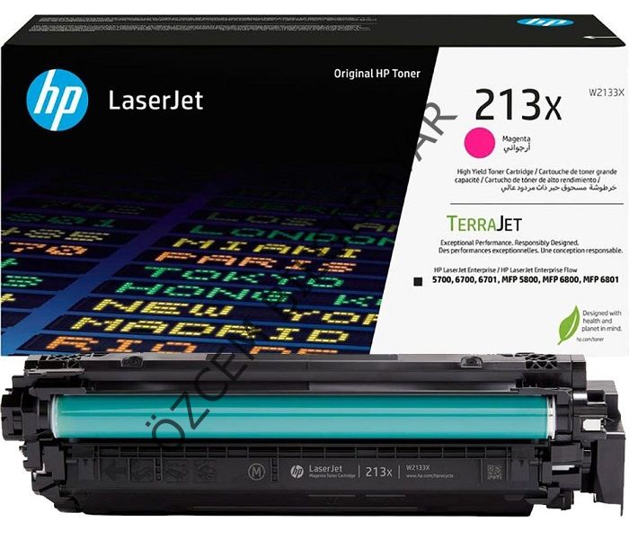 HP W2133X-213X (5700-5800-6700-6701-6800-6801) Orjinal Kırmızı Toner
