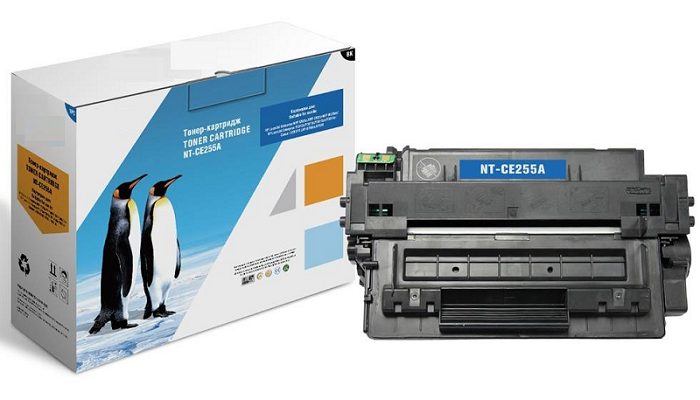 HP CE255A-55A (M521-M525-P3010-P3015) Muadil Siyah  Toner