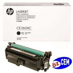 HP CE260XC Orjinal Siyah (Black) LaserJet Toner