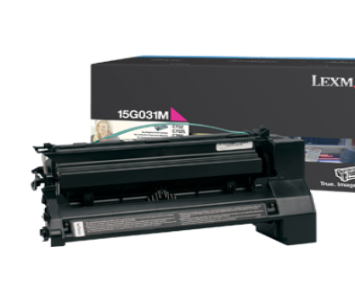 Lexmark 15G031M (C752) Orjinal Kırmızı (Magenta) LaserJet Toner