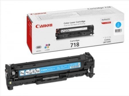 Canon CRG-718C Orjinal Mavi (Cyan) LaserJet Toner