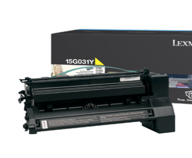 Lexmark 15G031Y (C752) Orjinal Sarı (Yellow) LaserJet Toner