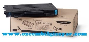 Xerox 106R00680 (Phaser 6100) Orjinal Mavi (Cyan) Yüksek Kapasiteli LaserJet Toner