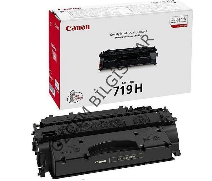 Canon CRG-719H (LBP251-LBP252-LBP253-LBP6300-LBP6310-LBP6650-LBP6670-LBP6680-MF411-MF416-MF418-MF419) Orjinal Siyah Toner