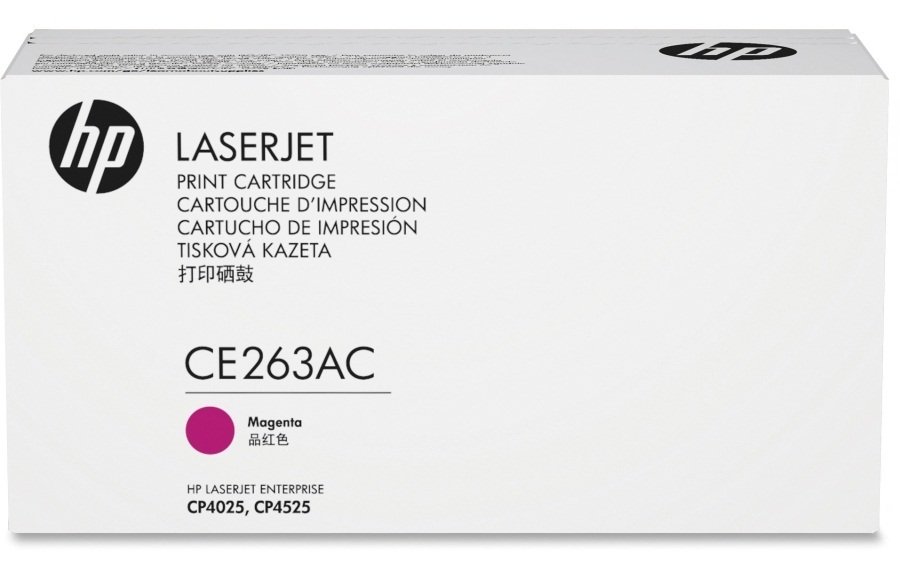HP CE263AC Orjinal Kırmızı (Magenta) LaserJet Toner