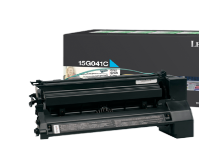Lexmark 15G041C (C752) Orjinal Mavi (Cyan) LaserJet Toner