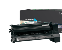 Lexmark 15G041C (C752) Orjinal Mavi (Cyan) LaserJet Toner