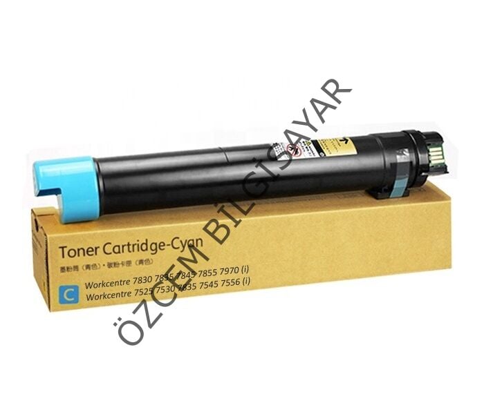 Xerox 006R01520 (WorkCentre 7525/7530/7535/7545/7556/7830/7835/7845/7855/7970) Muadil Mavi Toner