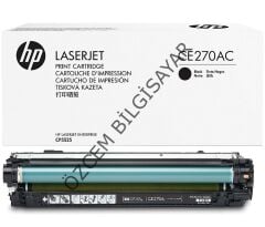 HP CE270AC-650A (CP5525-M750) Orjinal Siyah Toner