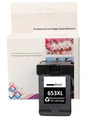 HP 653XL-3YM75A (1275-2374-2375-2775-2776-2875-2876-2878-4276-4278-6075-6076-6475-6476) Muadil Siyah Kartuşu