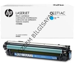 HP CE271AC-650A (CP5525-M750) Orjinal Mavi Toner