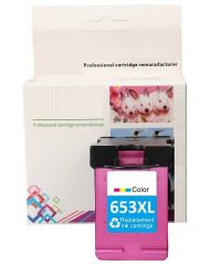 HP 653XL-3YM74A (1275-2374-2375-2775-2776-2875-2876-2878-4276-4278-6075-6076-6475-6476) Muadil Renkli Kartuşu