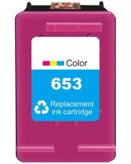 HP 653-3YM74A (1275-2374-2375-2775-2776-2875-2876-2878-4276-4278-6075-6076-6475-6476) Muadil Renkli Kartuşu
