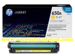 Boş HP CE272A (650A) Sarı (Yellow) Toner Alış