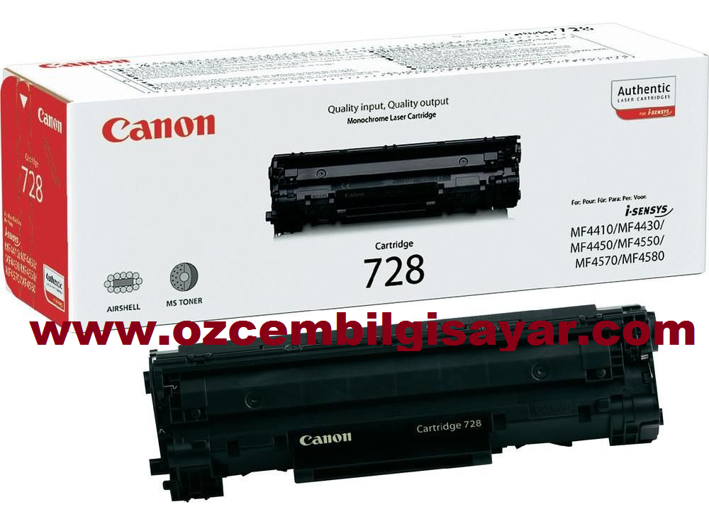Canon CRG-728 Orjinal Siyah (Black) LaserJet Toner