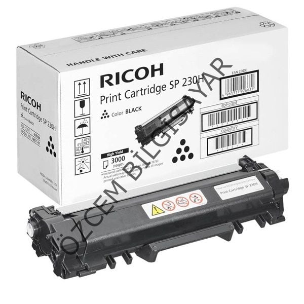 Ricoh SP 230H (SP 230) Orjinal Siyah Toner