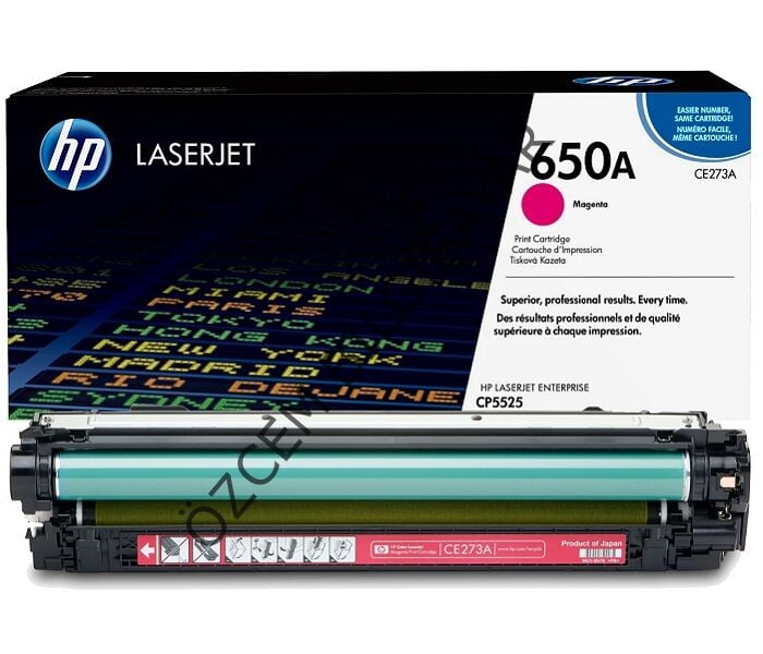 HP CE273A-650A (CP5525-M750) Orjinal Kırmızı Toner