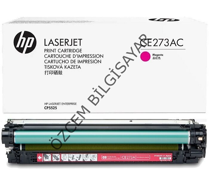 HP CE273AC-650A (CP5525-M750) Orjinal Kırmızı Toner