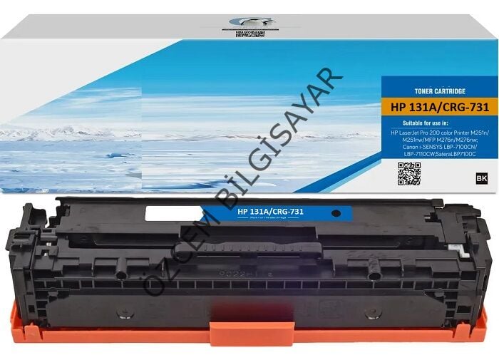 Canon CRG-731BK (LBP7100/LBP7110/MF600/MF620/MF623/MF628/MF8200/MF8230/MF828) Muadil Siyah Toner