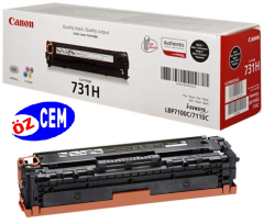 Boş Canon CRG-731HBK Siyah (Black) Toner Satış