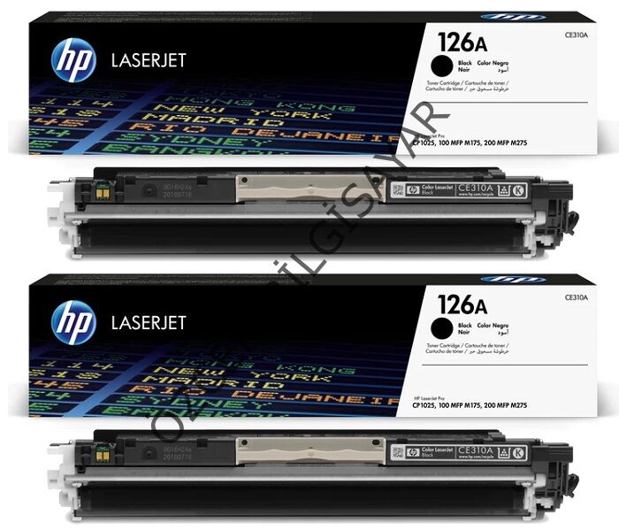 HP CE310AD-126A (MFP M175/CP1025/M275) Orjinal Siyah Toner