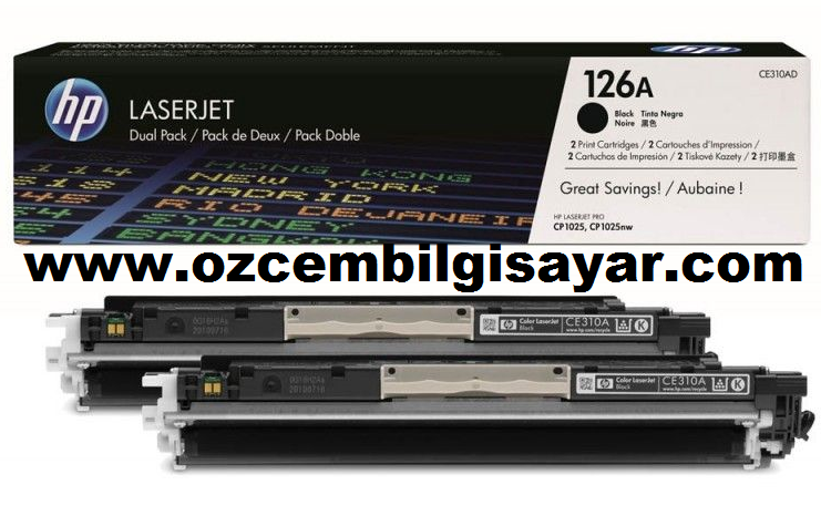 HP CE310AD (126A) Orjinal Siyah (Black) LaserJet Toner
